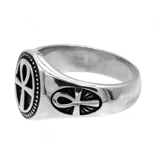 Stoere Ankh ring