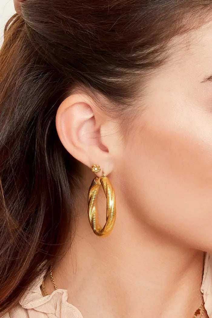 Big hoops gedraaid