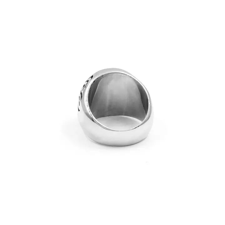 Celtic Cross Skull ring