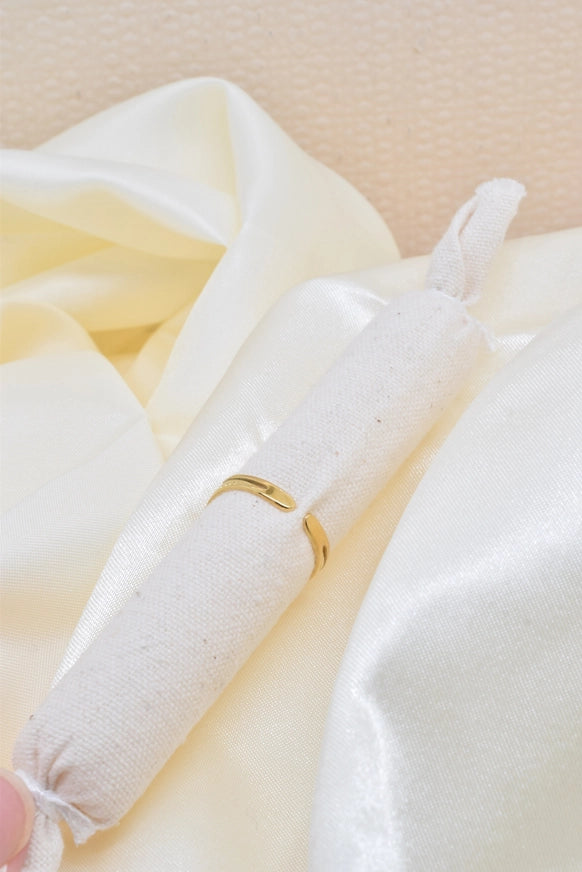 Ring met klavertje en strass