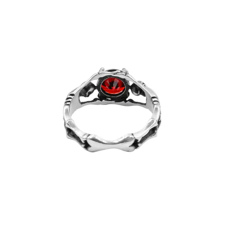 Ruby Skeleton ring