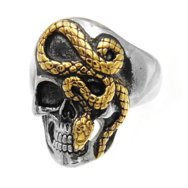 Golden Snake ring