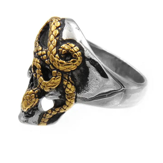 Golden Snake ring