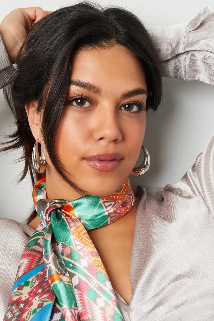 Statement hoops zilver