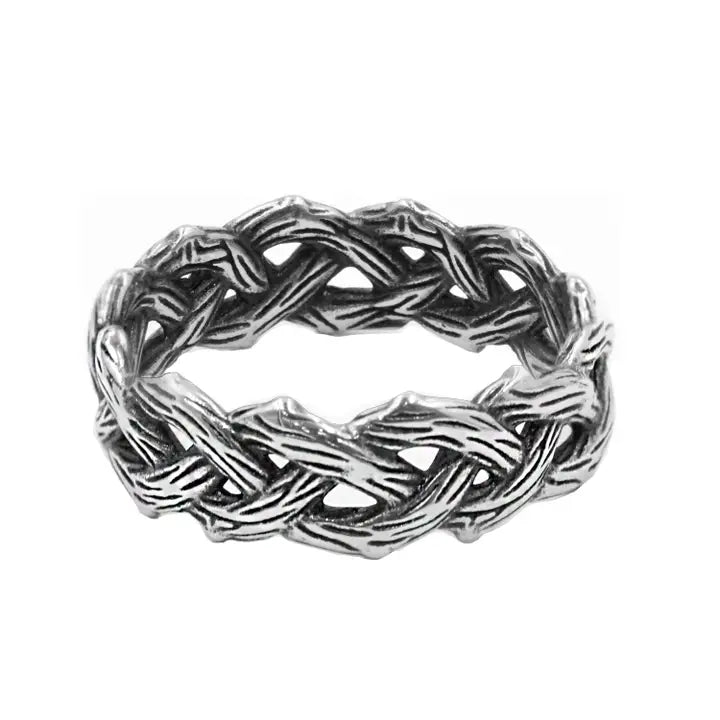 Gewoven Viking ring