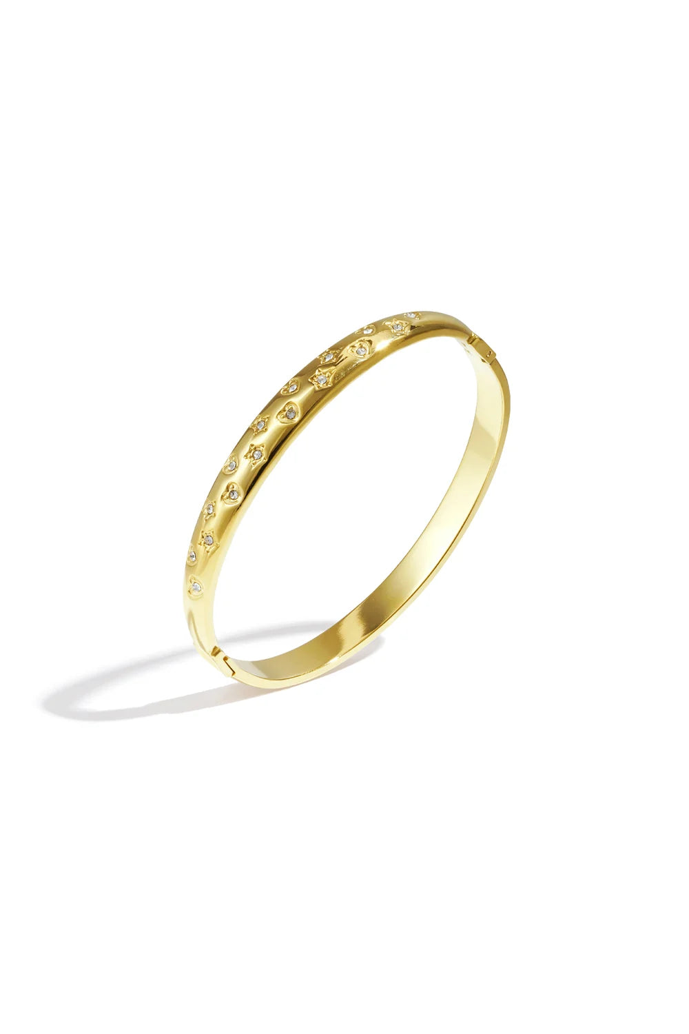 Lovely Stars bangle goudkleurig