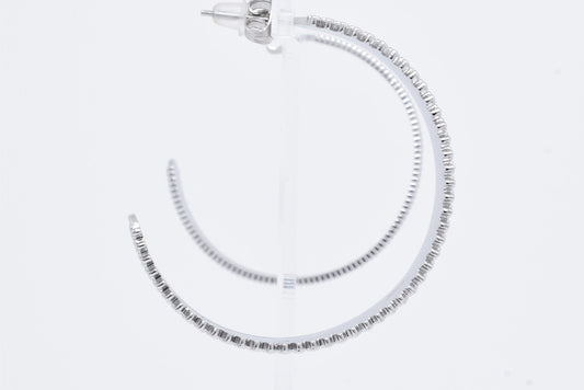Hoops met croco motief