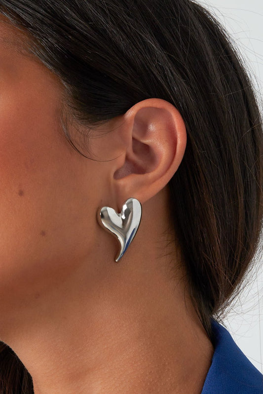 Oorbellen Heart Vibes zilver