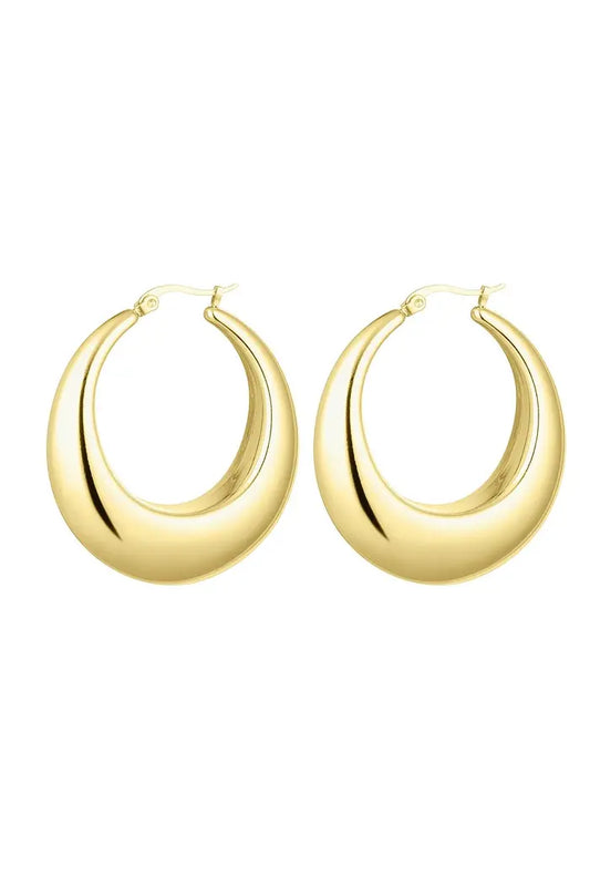 Statement hoops goud