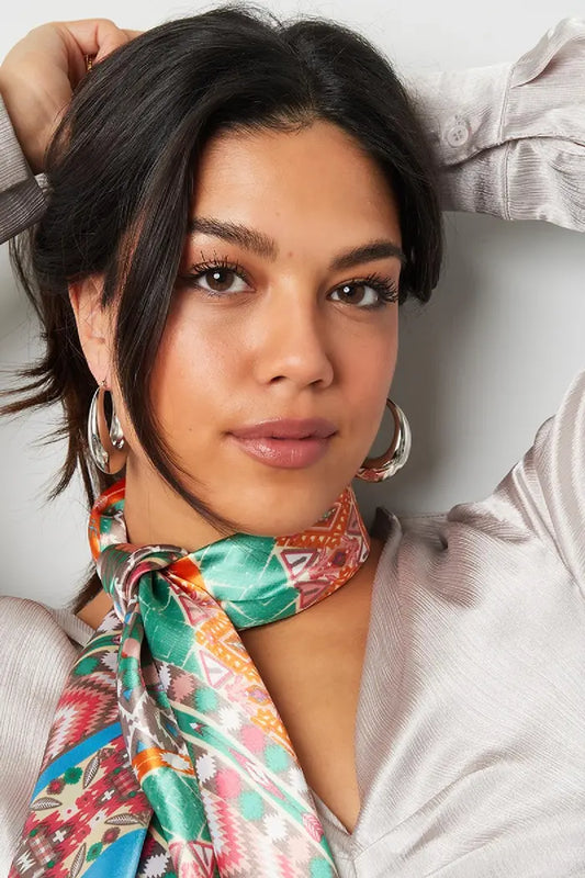 Statement hoops zilver